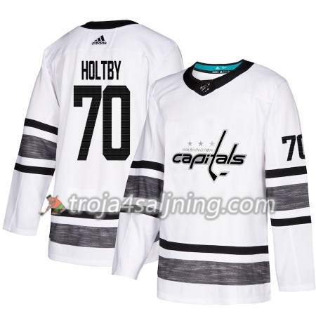 Washington Capitals tröja Braden Holtby 70 Vit 2019 All-Star Adidas Authentic - NHL Tröjor Herr Washington Capitals tröja Braden Holtby 70 Vit 2019 All-Star Adidas Authentic - NHL Tröjor Herr